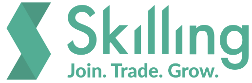 logotyp skilling trading